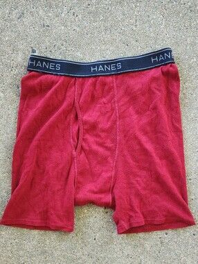 Men's Hanes Tagless Boxer Briefs Medium